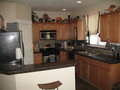 Kitchen w/ Granite Countertops, Upgraded Backsplash Kitchen w/ Granite Countertops, Upgraded Backsplash